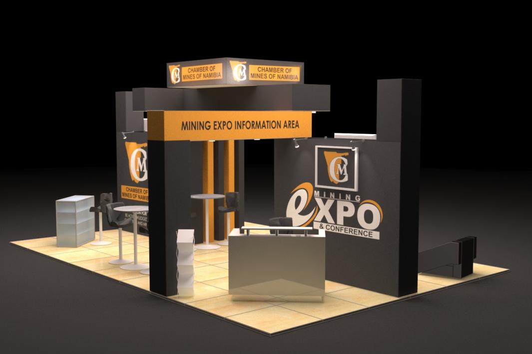 Chamber of Mines 2017 Mining Expo Showstand